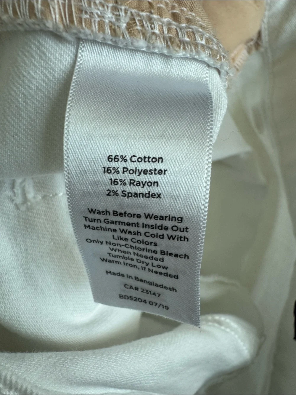 Talbots Women’s White Straight-Leg Jeans Size 12